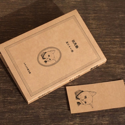 ブックカバーとしおり☆文豪猫 2枚目の画像