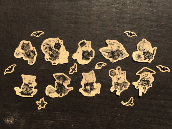 フレークシール☆ハロウィン 1枚目の画像