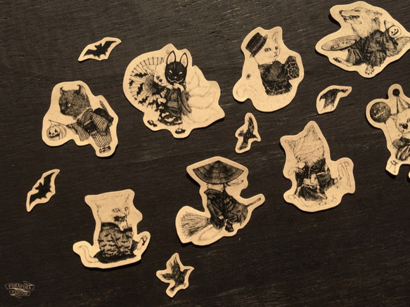 フレークシール☆ハロウィン 2枚目の画像