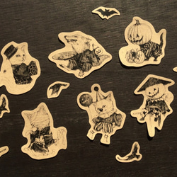 フレークシール☆ハロウィン 3枚目の画像