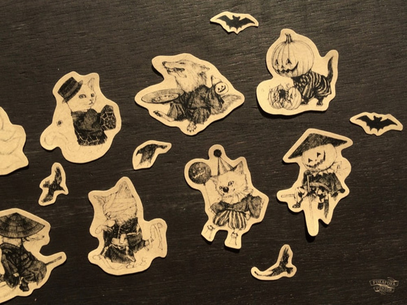 フレークシール☆ハロウィン 3枚目の画像