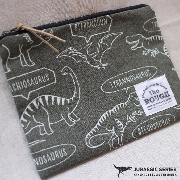 Jurassic Pouch（Olive） 1枚目の画像