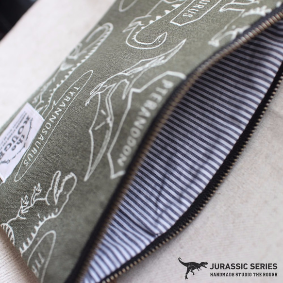 Jurassic Pouch（Olive） 2枚目の画像