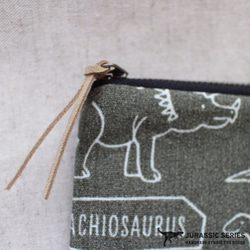 Jurassic Pouch（Olive） 4枚目の画像