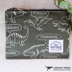 Jurassic Pouch（Olive） 5枚目の画像