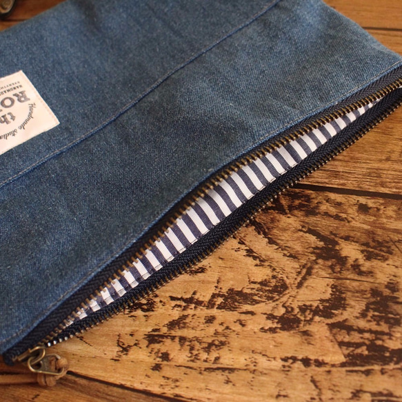 Vintage Denim Pouch 3枚目の画像