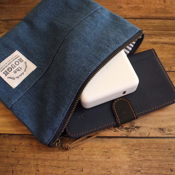 Vintage Denim Pouch 4枚目の画像