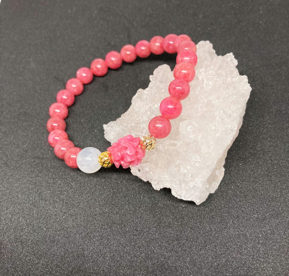 ロードナイト薔薇ブレスレット