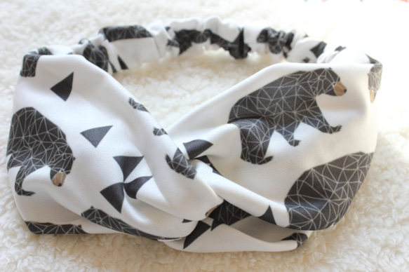 再販　ヘアターバン　大人用 1枚目の画像