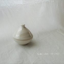 香合＊1個＊陶箱＊蓋物＊ラスター＊春霞①＊2112-10-6 保存容器 