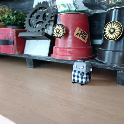 ロボchi2号 マスコット┃ロボット ぬいぐるみチャーム ぬいぐるみ