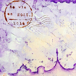 油彩画　La vie en ROSE～ラ・ヴィ・アン・ローズ 4枚目の画像