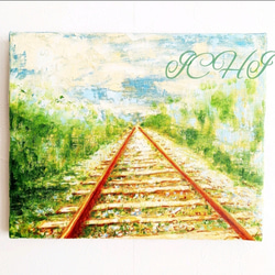 油絵 Railroad 絵画 ICHI 通販 9875210｜Creema(クリーマ)