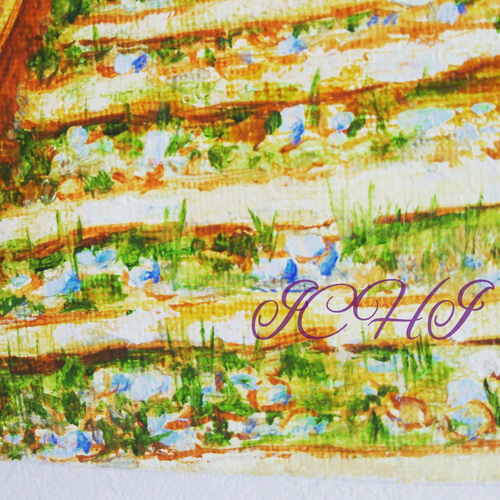 絵画　油絵 並木修一郎 「 黄金富士 」( 赤富士 ) 油絵 ・ 油彩画 WF3 絵画