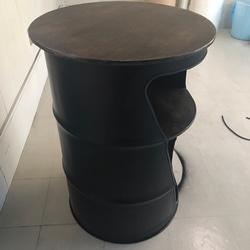 ハンドメイド　 チャムス風　ドラム缶テーブル ハンドメイド チャムス風 ドラム缶テーブル