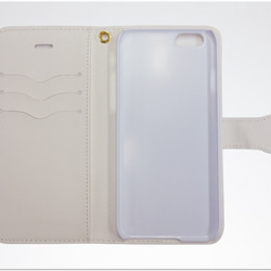 【受注生産】iphone6/6s-ピンク 手帳型 4枚目の画像