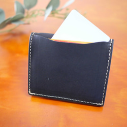 TK01GR 栃木レザー　小銭入れ　コインケース　ボックス　BOX　コンパクト　薄型　シンプル 5枚目の画像