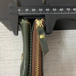 ｷｭｲｰﾙﾃﾞｿﾝ コロコロぷっくりマルチキーケース　遊び心のある革小物　柔らかく優しいレザーのキーケース　HI01GR 7枚目の画像