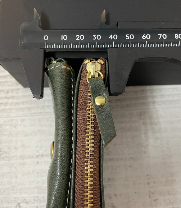 ｷｭｲｰﾙﾃﾞｿﾝ コロコロぷっくりマルチキーケース　遊び心のある革小物　柔らかく優しいレザーのキーケース　HI01GR 7枚目の画像