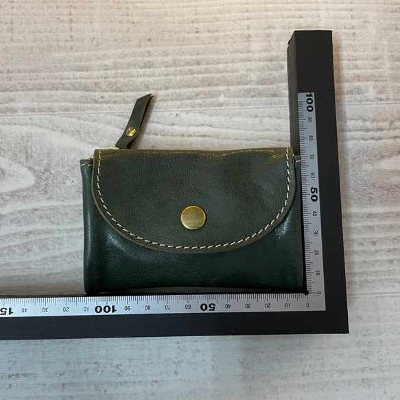 ｷｭｲｰﾙﾃﾞｿﾝ コロコロぷっくりマルチキーケース　遊び心のある革小物　柔らかく優しいレザーのキーケース　HI01GR 8枚目の画像