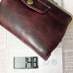 ｷｭｲｰﾙﾃﾞｿﾝ コンパクトなのに大容量な二つ折り財布 誰かに見せたくなる がま口 財布 《グリーン》CU014GR 11枚目の画像