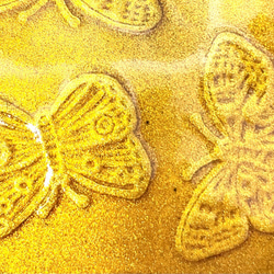 ｷｭｲｰﾙﾃﾞｿﾝ コンパクトなのに大容量な二つ折り財布 エレガントな大人かわいい がま口財布《グリーン》CU218GR 3枚目の画像