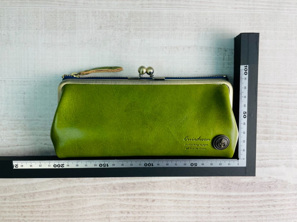 Cuir de Son 纖薄而大容量的長款錢包 俏皮成熟的設計搭扣錢包 《Purple》 CU160PU 第4張的照片