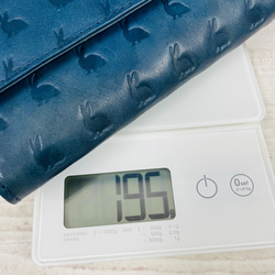 ｷｭｲｰﾙﾃﾞｿﾝ キュートなウサギ型押しの長財布　上質レザーのかわいい収納抜群なフラップ財布 《イエロー》CU185 8枚目の画像