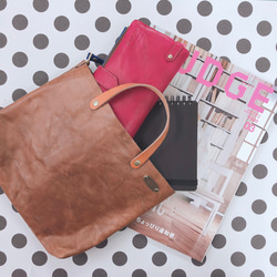 ｷｭｲｰﾙﾃﾞｿﾝ スリムなのに大容量な長財布 上質レザーの魅力的なデザインと質感 《ベージュ》CU188BE 8枚目の画像