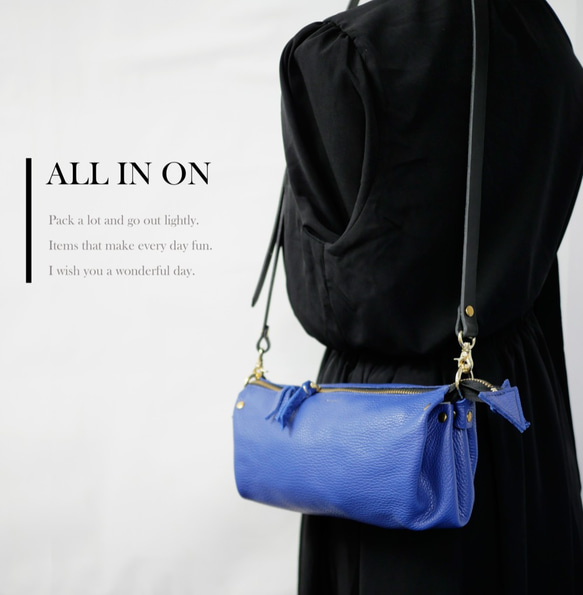 Cool Deson 時尚錢包手袋！兼具易用性和設計性 《藍色》 CU217 第1張的照片