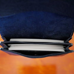 LU04OR  イタリアレザー　名刺入れ　カードケース　　レザー　 5枚目の画像