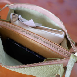 Cure Deson 時尚錢包小包！它兼具易用性和設計性。 &lt;&lt; S Blue &gt;&gt; CU217 第8張的照片