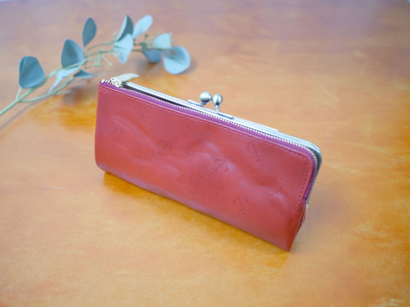 CUEL DESON纖巧而大容量的長款錢包一個有趣的成人設計的gamaguchi錢包《紅色》 CU214RD 第3張的照片