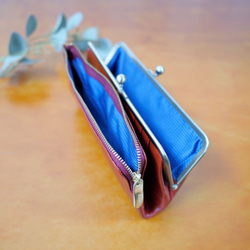 CUEL DESON纖巧而大容量的長款錢包一個有趣的成人設計的gamaguchi錢包《紅色》 CU214RD 第5張的照片