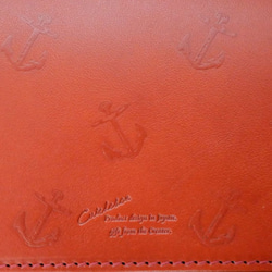 ｷｭｲｰﾙﾃﾞｿﾝ スリムなのに大容量な 長財布 遊び心のある大人デザインの がま口 財布 《レッド》CU214RD 6枚目の画像