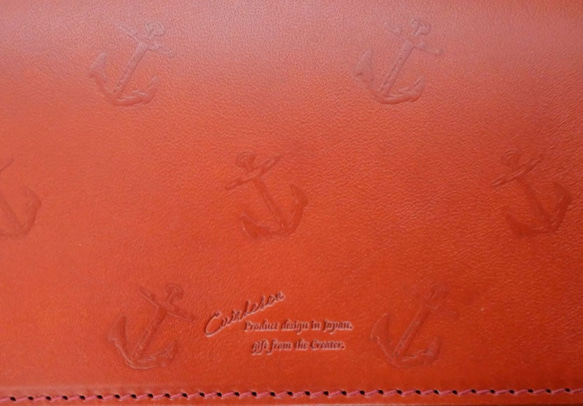Cool Deson 小巧而大容量的雙折錢包 有吸引力的高品質皮革錢包 《紅色》 CU215RD 第4張的照片