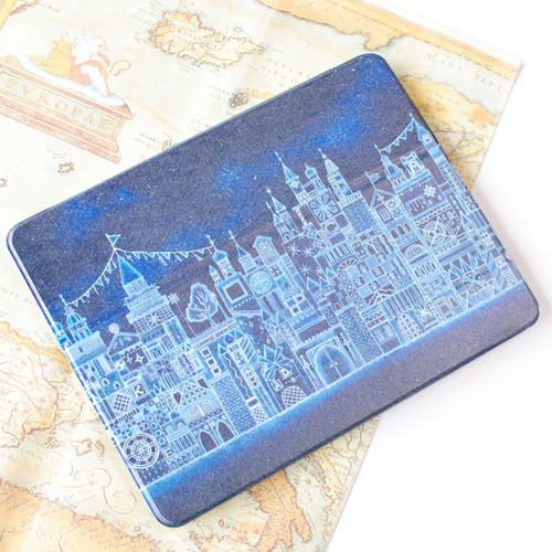 フロントiPadカバー「クリスタルの文明」iPadケース iPad Air・imini