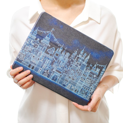 フロントiPadカバー「クリスタルの文明」iPadケース iPad Air・imini