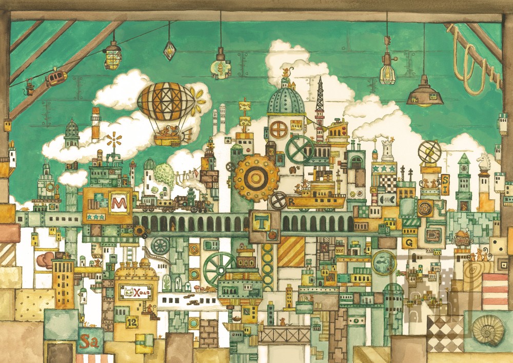 絵画   「寝顔」  A4サイズ 尾九 吉祥画 千手観音 A4サイズ フレーム付き | bbqcomic