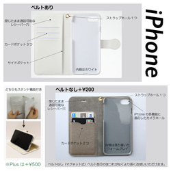 iPhone手帳型スマホケース「桜町三十四番街」 5枚目の画像
