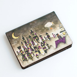 カードケース「黒猫と三日月の街」 3枚目の画像