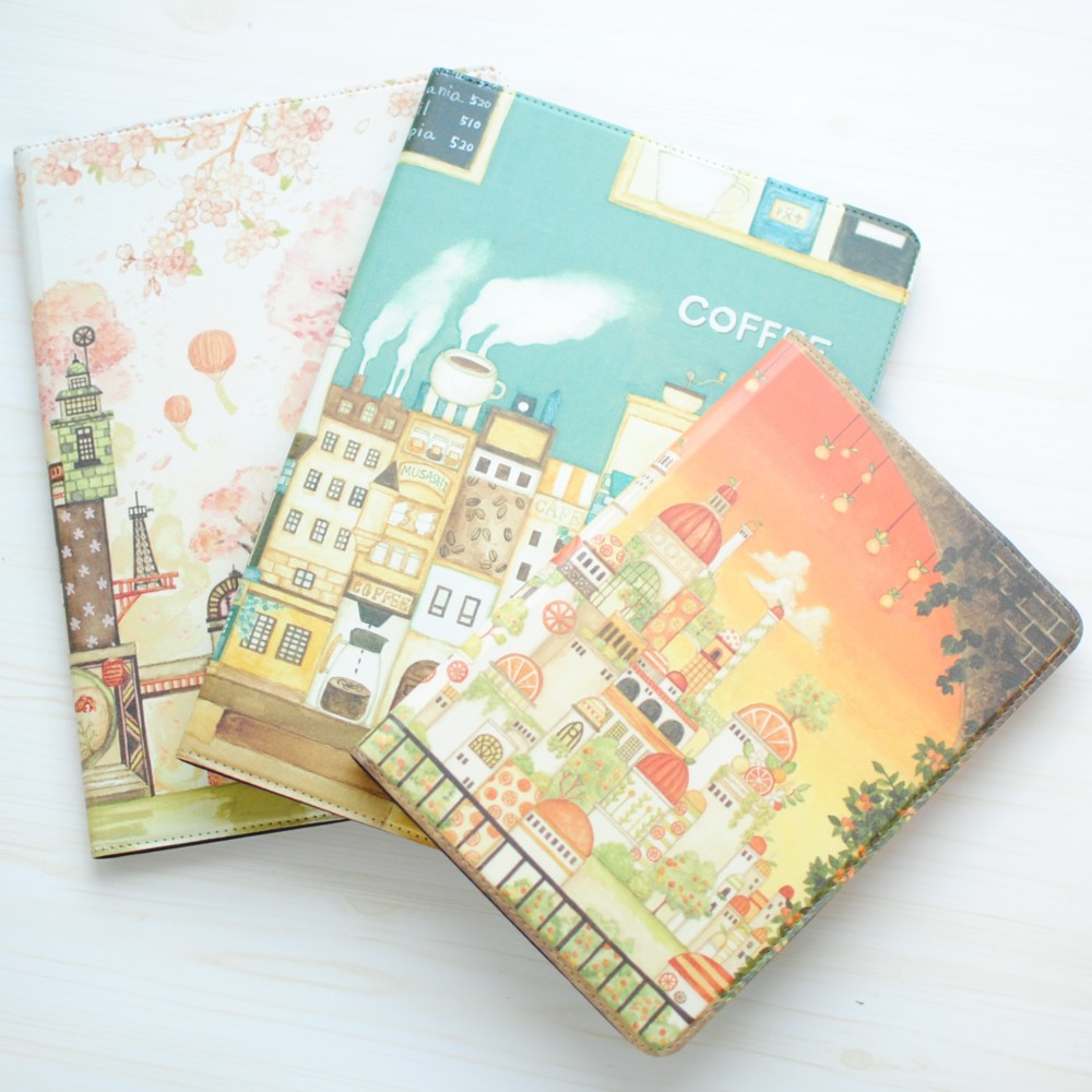 タブレットケース「選べる空想街」
