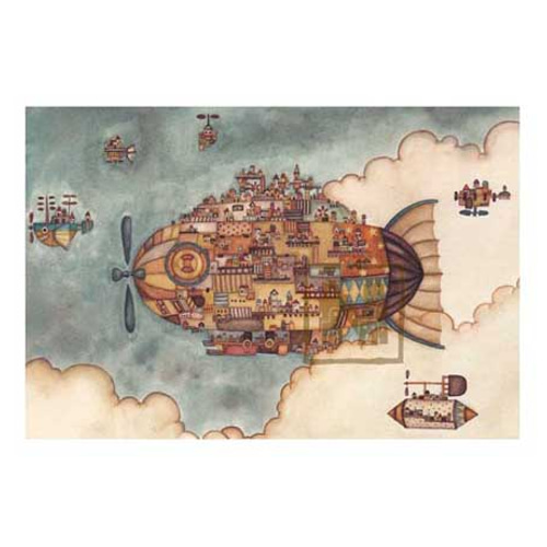 ポストカード4枚セットE 絵画 空想街雑貨店 通販 806122