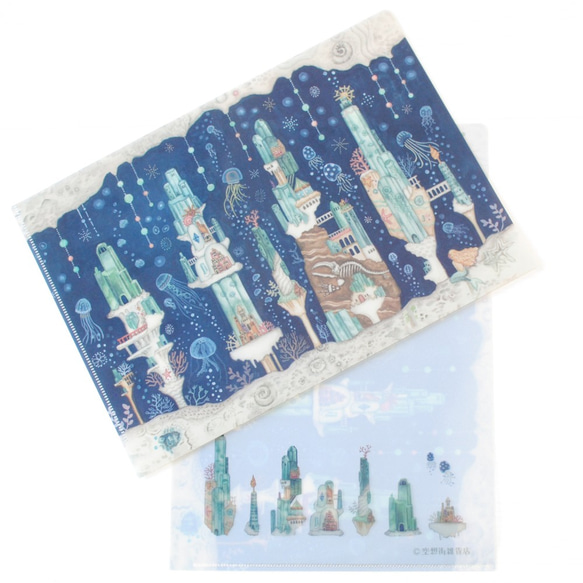 クリアファイルA4サイズ「海月とアクアマリンの楽園」 その他