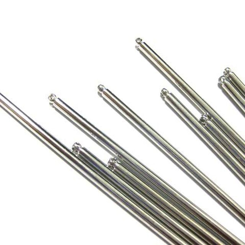 アクセサリーパーツ かんざし かん付（シルバー）1個 少量緊急入荷】かんざしパーツシルバー10本セット【在庫がなくなり次第