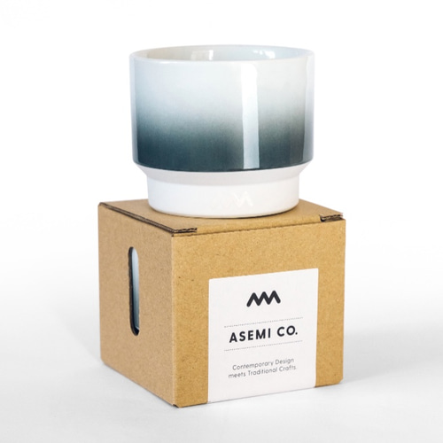 アセミコ 波佐見焼カップ 小 グレー (Shadow) 湯呑み Asemi Co. 通販 