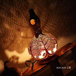 ひょうたんランプ---キノコの森-- 4枚目の画像