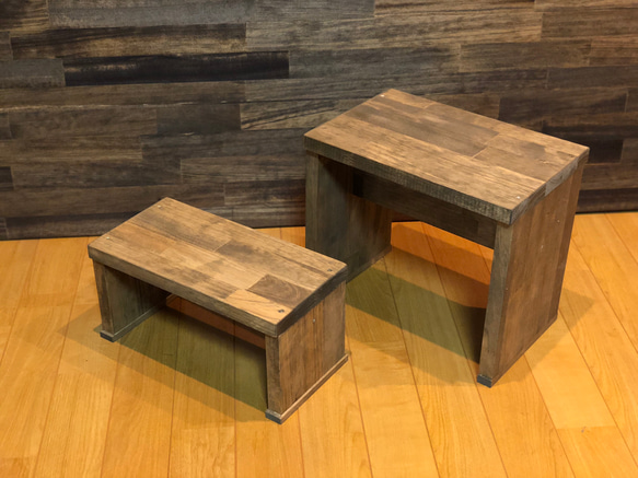 踏み台 収納 インテリアチェア 踏台 小椅子 スツール 小段 物置 昭和レトロ