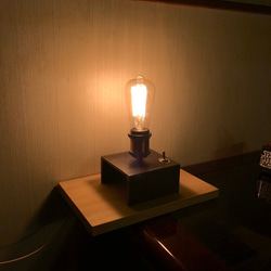 梅澤家具製作所 エジソンバルブ 間接照明 2枚目の画像