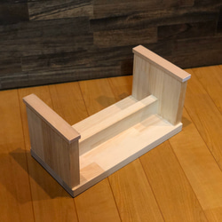 梅澤家具製作所　小さな木の椅子　ノンオイル仕上げ 4枚目の画像
